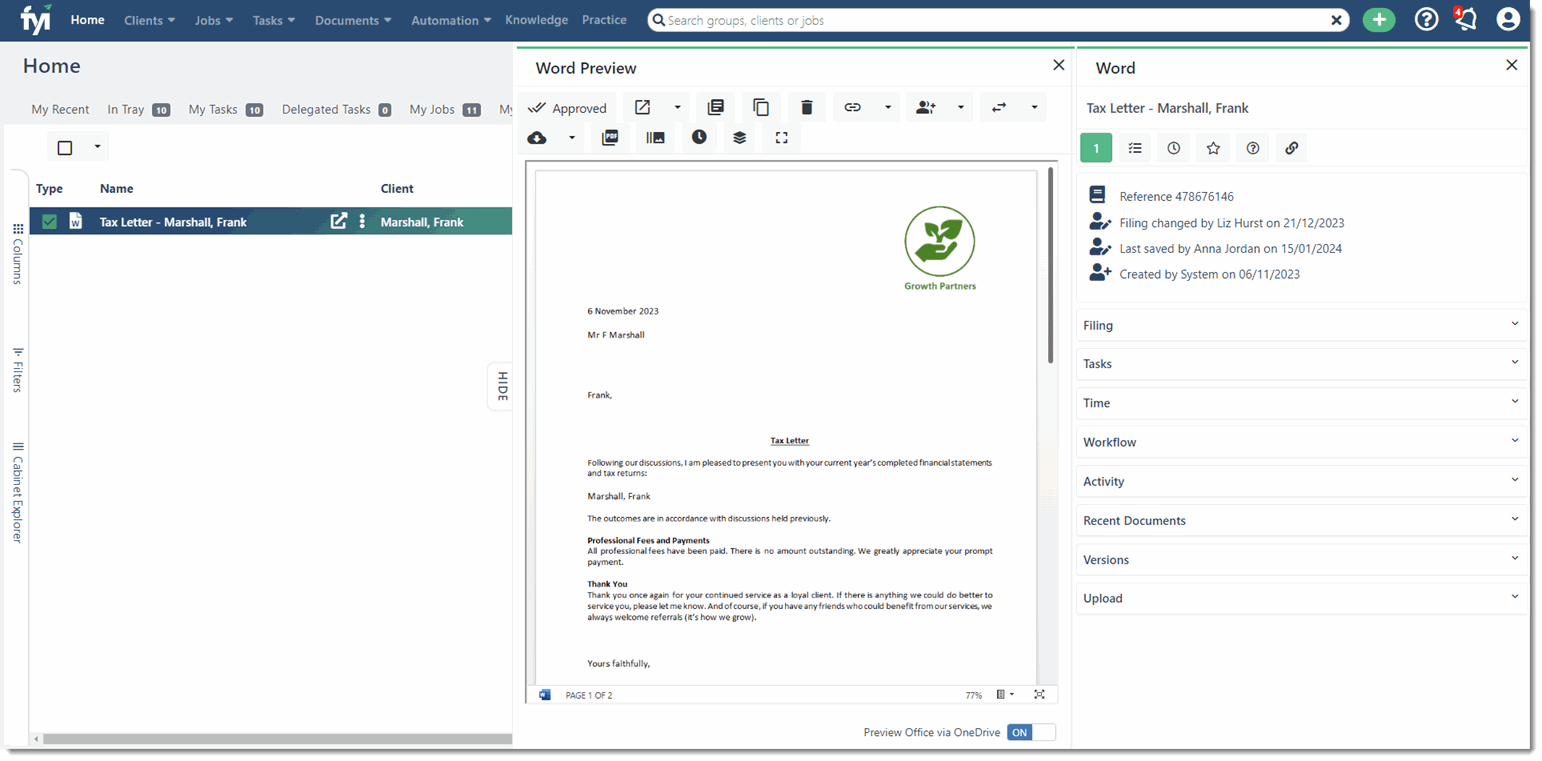 Using the Workflow for Approval - Examples – FYI