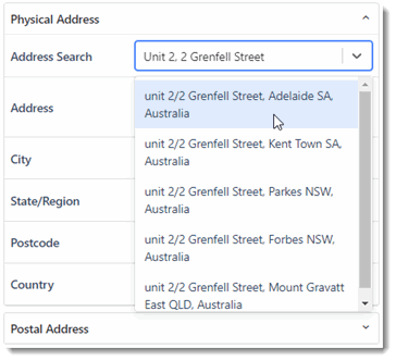 3387_Create_Client_Address_Search_select.gif