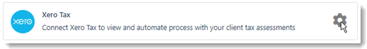 Xero Tax App settings