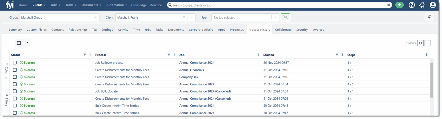 1624 Open Process History Checklist from Client.gif