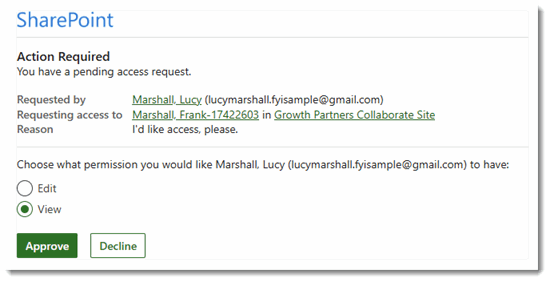 4351_Collaborate_SharePoint_Email_Approve_Access.gif