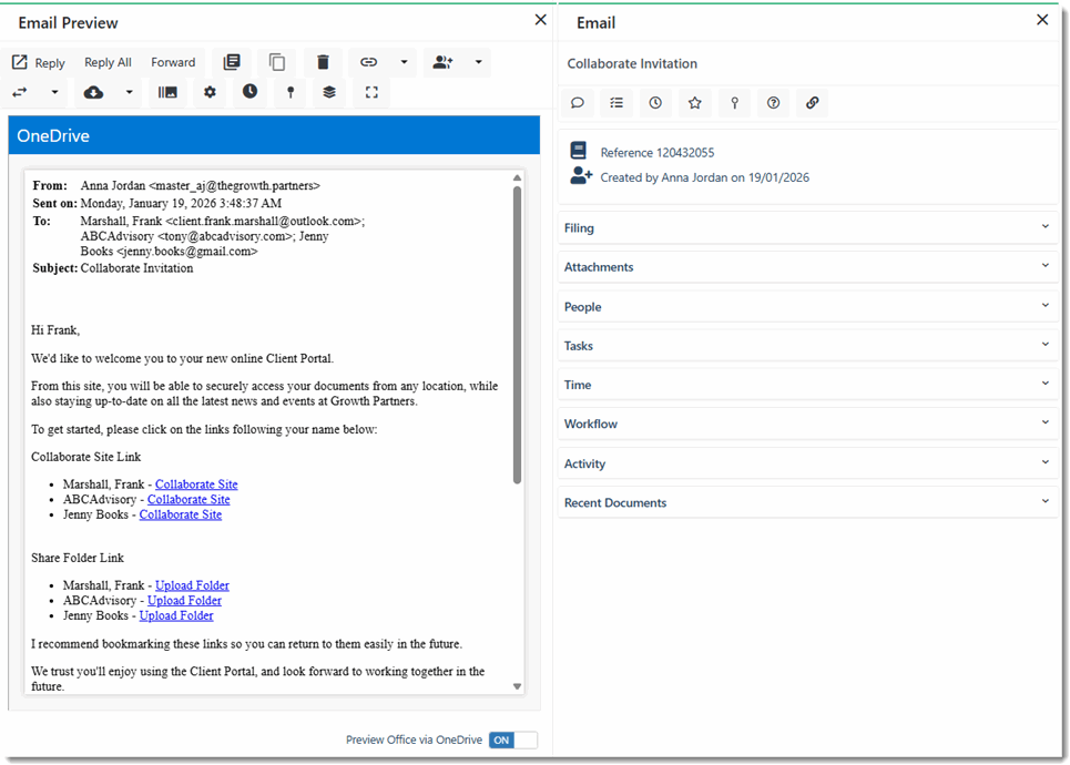 Setting up Collaborate Email Templates – FYI