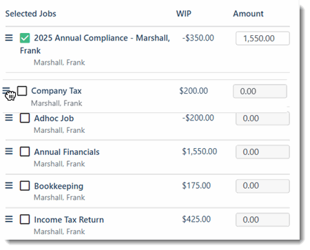 Create an Interim Invoice – FYI