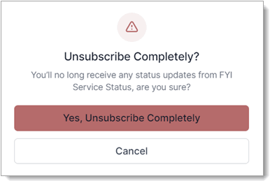 Displaying The Fyi Service Status Dashboard Fyi